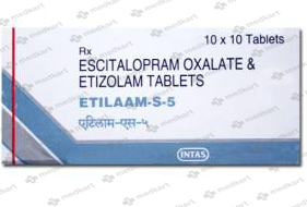 ETILAAM S 5MG TABLET 10'S
