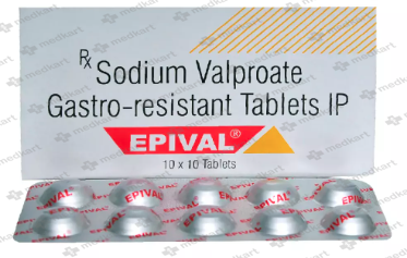 EPIVAL 200MG TABLET 10'S