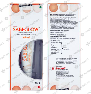 SABI GLOW CREAM 15 GM