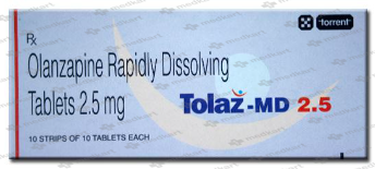 TOLAZ MD 2.5MG TABLET 10'S