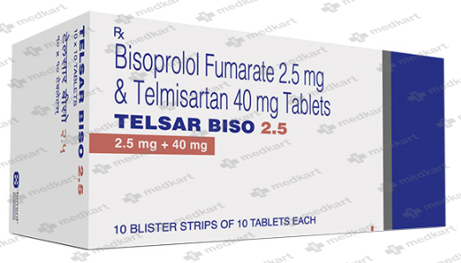 TELSAR BISO 2.5MG TABLET 10'S