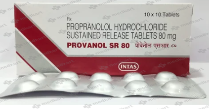 Propranolol Tablets 80mg