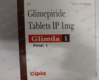 GLIMDA 1 TABLET 10'S