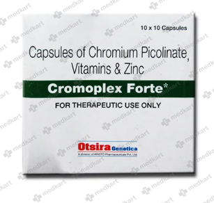 CROMOPLEX FORTE CAP 1X10    Medkart Pharmacy | Generic Medicines Online - Best Online Pharmacy App  