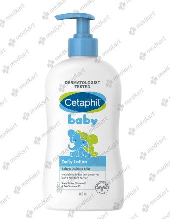 CETAPHIL BABY DAILY LOTION400ML         Medkart Pharmacy | Generic Medicines Online - Best Online Pharmacy App
