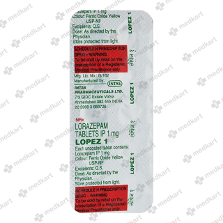 LOPEZ 1MG TABLET 10'S