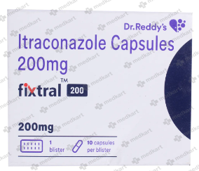 FIXTRAL 200MG CAPSULE 10'S