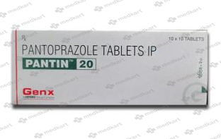 PANTIN 20MG TABLET 10'S