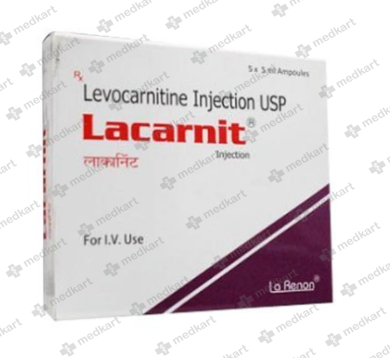 LACARNIT INJECTION 5 ML
