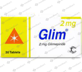 GLIM 2MG TAB 1X10  - Best Online Pharmacy App