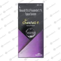 CHEKFALL F TOPICAL SOLUTION 60 ML