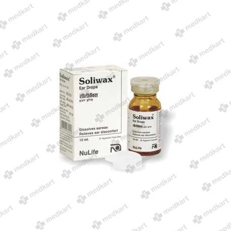 SOLIWAX EAR DROPS 10 ML