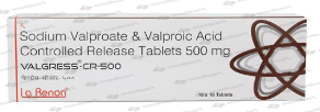 VALGRESS CR 500MG TABLET 10'S