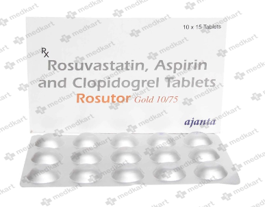 ROSUTOR GOLD 10/75MG TABLET 15'S