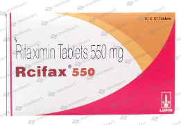 RCIFAX 550MG TABLET 10'S