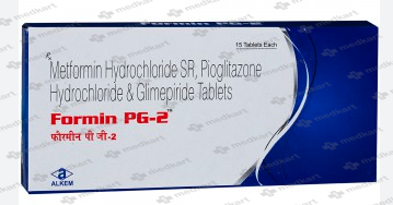 FORMIN PG 2MG TABLET 15'S