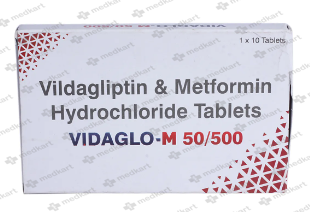 VIDAGLO M 50/500MG TABLET 10'S