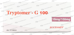 TRYPTOMER G 100MG TABLET 10'S