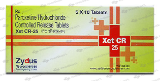 XET CR 25MG TABLET 10'S