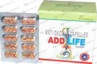 ADDLIFE TAB 1X10 Medkart Pharmacy | Generic Medicines Online - Best Online Pharmacy App