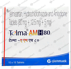 TELMA AMH 80MG TABLET 15'S