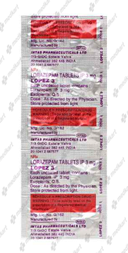 LOPEZ 3MG TABLET 10'S