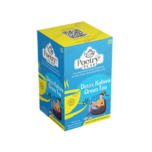 POETRY TEAS DETOX KAHWA GREEN TEA 25'S  - Medkart Pharmacy | Generic Medicines Online - Best Online Pharmacy App