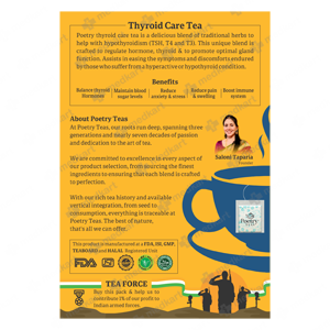 POETRY TEAS THYROID CARE 2'S  - Medkart Pharmacy | Generic Medicines Online - Best Online Pharmacy App