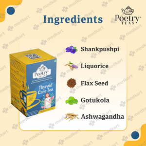 POETRY TEAS THYROID CARE 2'S  - Medkart Pharmacy | Generic Medicines Online - Best Online Pharmacy App
