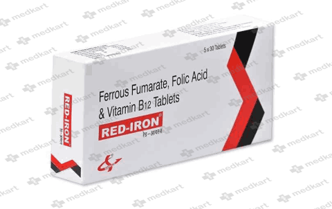 RED IRON TABLET 30'S