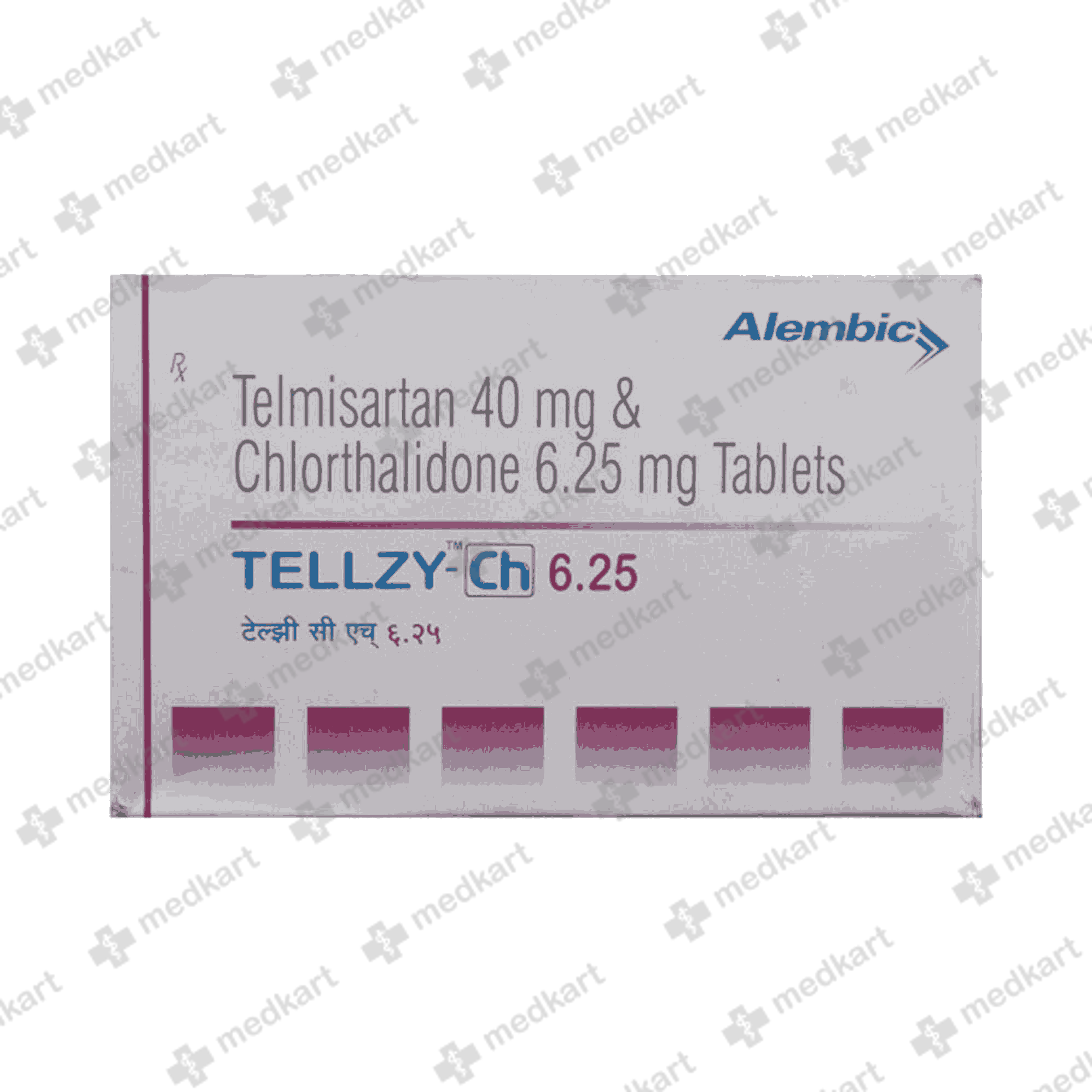 TELLZY CH 40/6.25MG TABLET 15'S