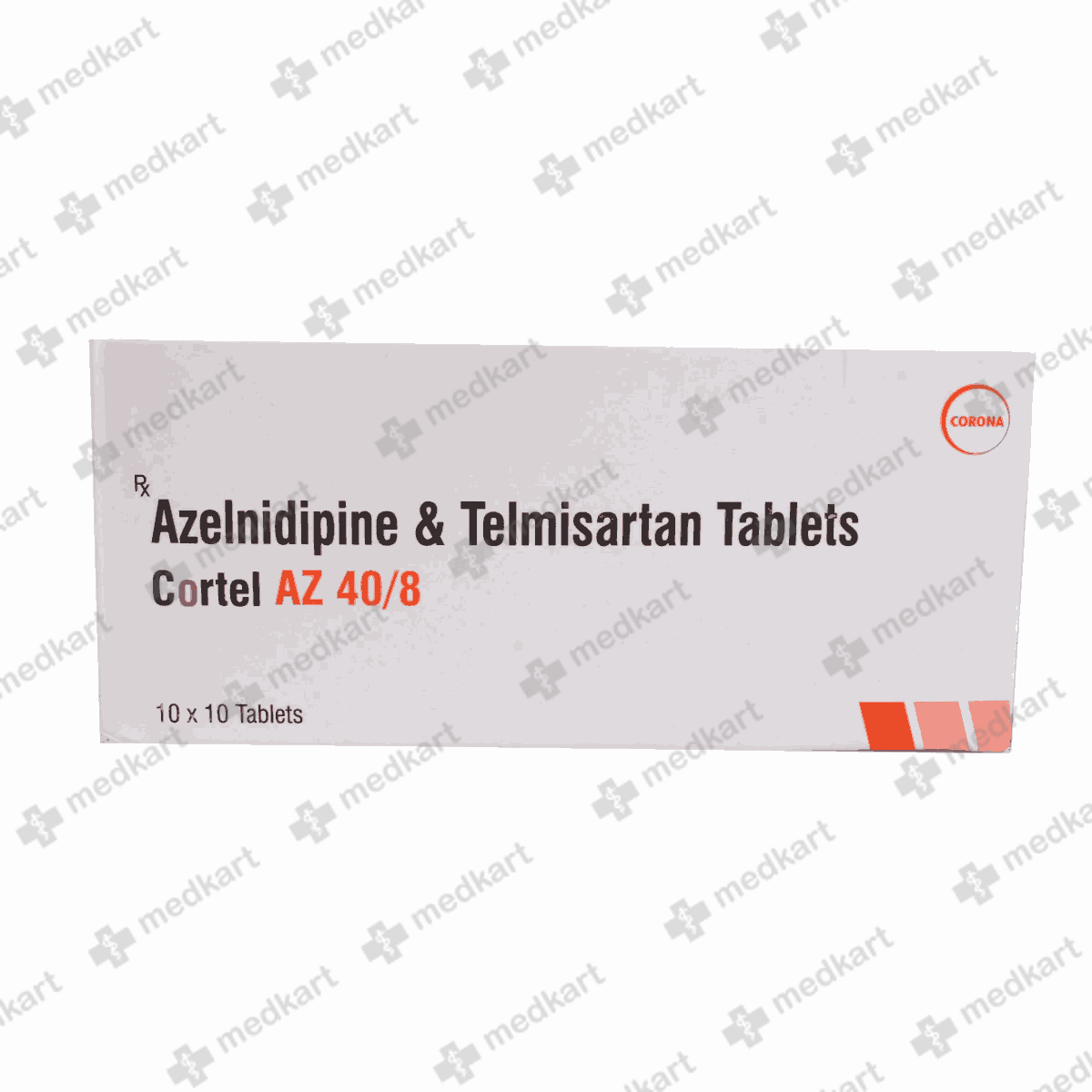 18921 - CORTEL AZ 40/8MG TAB 1X10 - Medkart Pharmacy | Generic Medicines Online - Best Online Pharmacy App