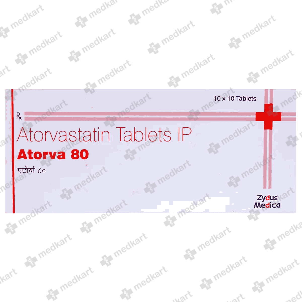 ATORVA 80MG TABLET 10'S