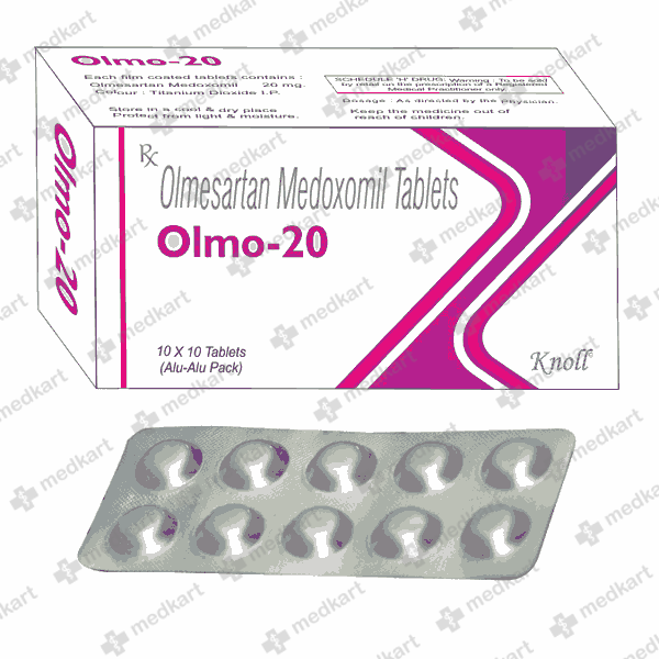 OLMO 20MG TABLET 10'S
