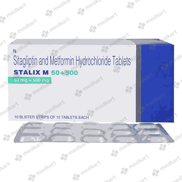 STALIX M 50/500MG TABLET 15'S