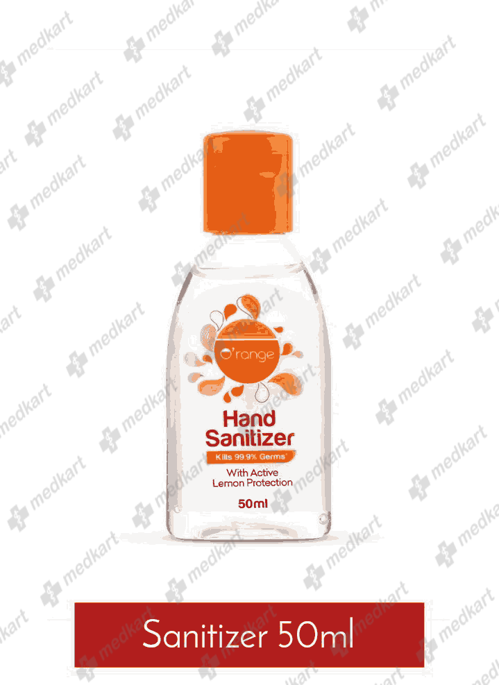 17090 - POCKET HAND SANITIZER ORANGE 50M - Medkart Pharmacy | Generic Medicines Online - Best Online Pharmacy App