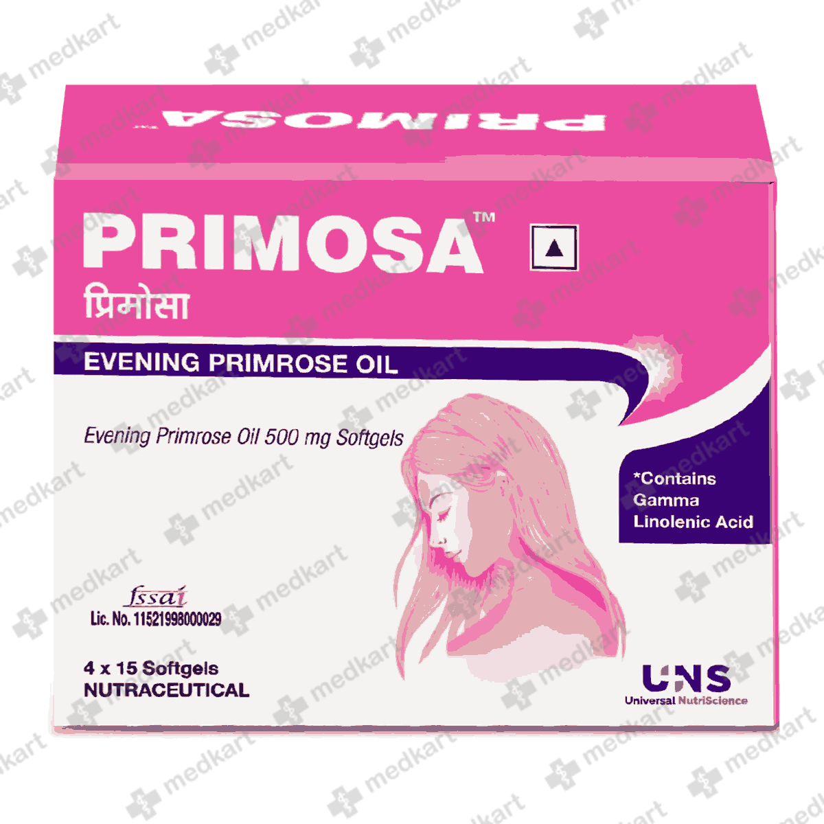 PRIMOSA 500MG CAPSULE 15'S
