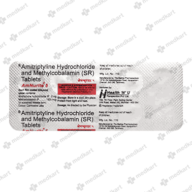 601 - AMNURITE 5MG TAB 1X10 - Medkart Pharmacy | Generic Medicines Online - Best Online Pharmacy App