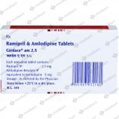 2024 - CARDACE AM 2.5/5MG TAB 1X10 - Medkart Pharmacy | Generic Medicines Online - Best Online Pharmacy App