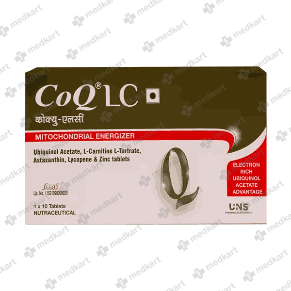 COQ LC TABLET 10'S