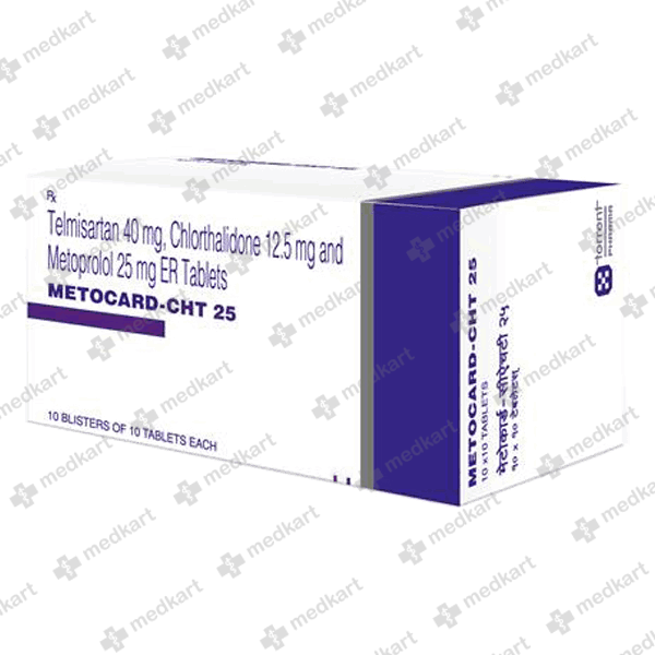 METOCARD CHT 25MG TABLET 10'S