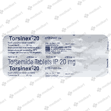 TORSINEX 20MG TABLET 10'S
