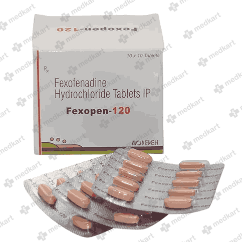 FEXOPEN 120MG TABLET 10'S