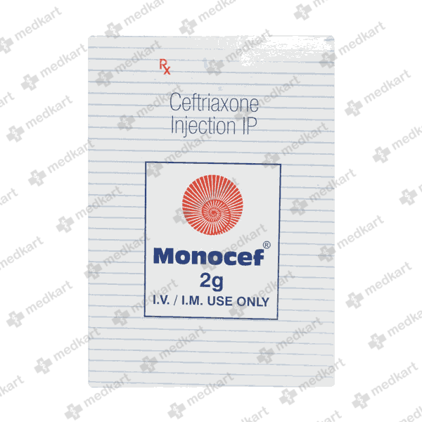 MONOCEF 2 GM INJECTION