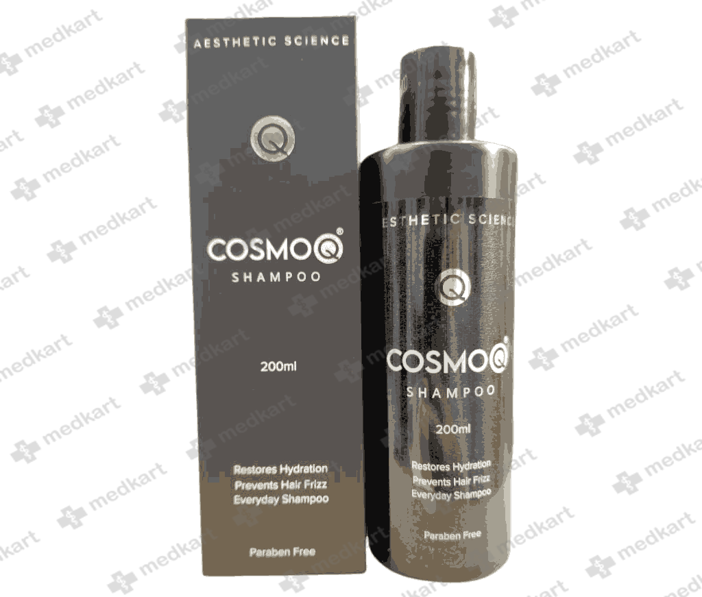 COSMOQ SHAMPOO 200ML - 17927 - Medkart Pharmacy | Generic Medicines Online - Best Online Pharmacy AppL