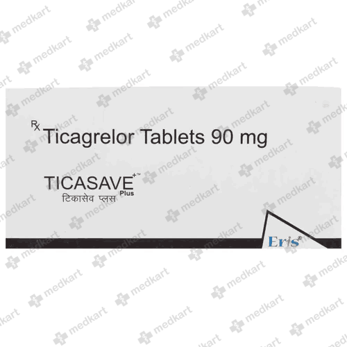 TICASAVE 90MG TABLET 14'S