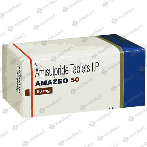AMAZEO 50MG TAB 1X10 - 465 - Medkart Pharmacy | Generic Medicines Online - Best Online Pharmacy App