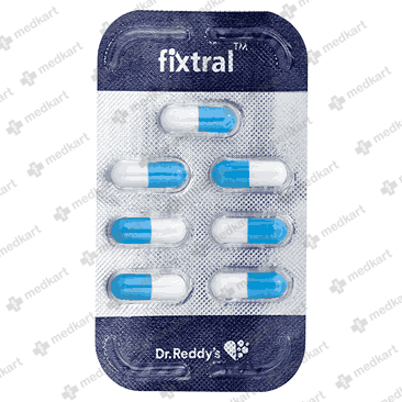 FIXTRAL 100MG CAP 1X7 - 4892 - Medkart Pharmacy | Generic Medicines Online - Best Online Pharmacy App
