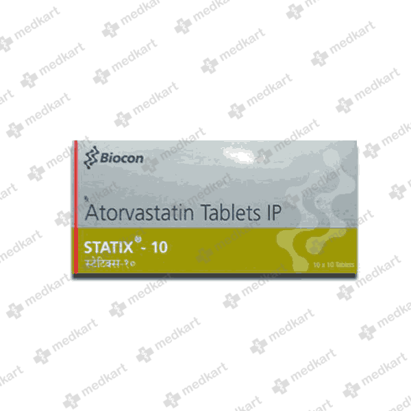 STATIX 10MG TAB 1X10 - 12520 - Medkart Pharmacy | Generic Medicines Online - Best Online Pharmacy App