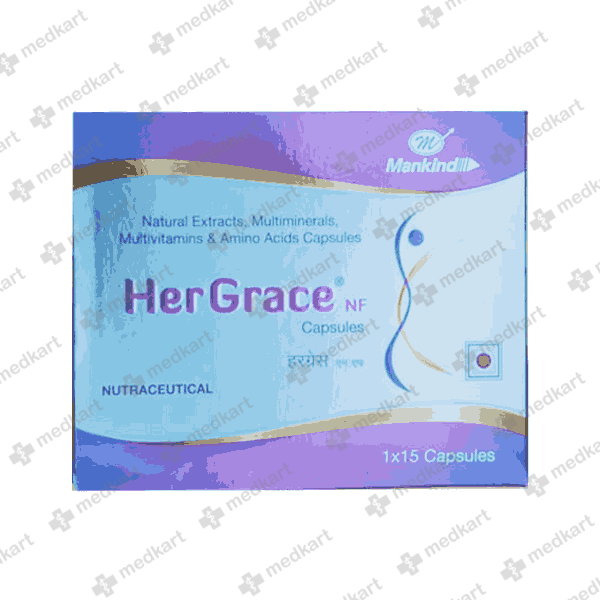 HERGRACE CAP 1X15 - 6140 - Medkart Pharmacy | Generic Medicines Online - Best Online Pharmacy App